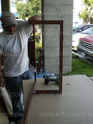 Kitchen Cabinets - Assembly Picture